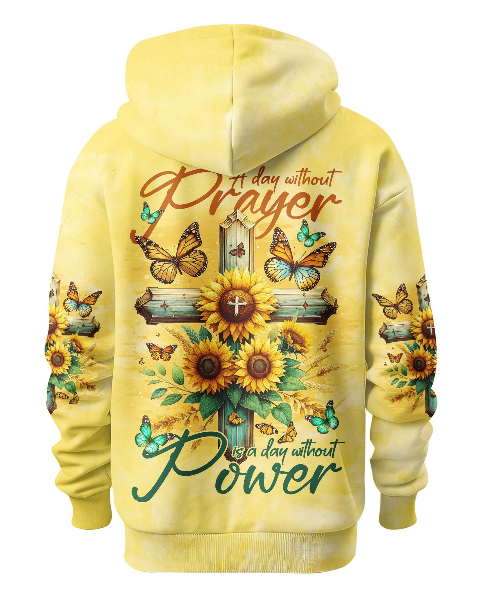 A Day Without Prayer Is A Day Without Power T-Shirt - Image 6