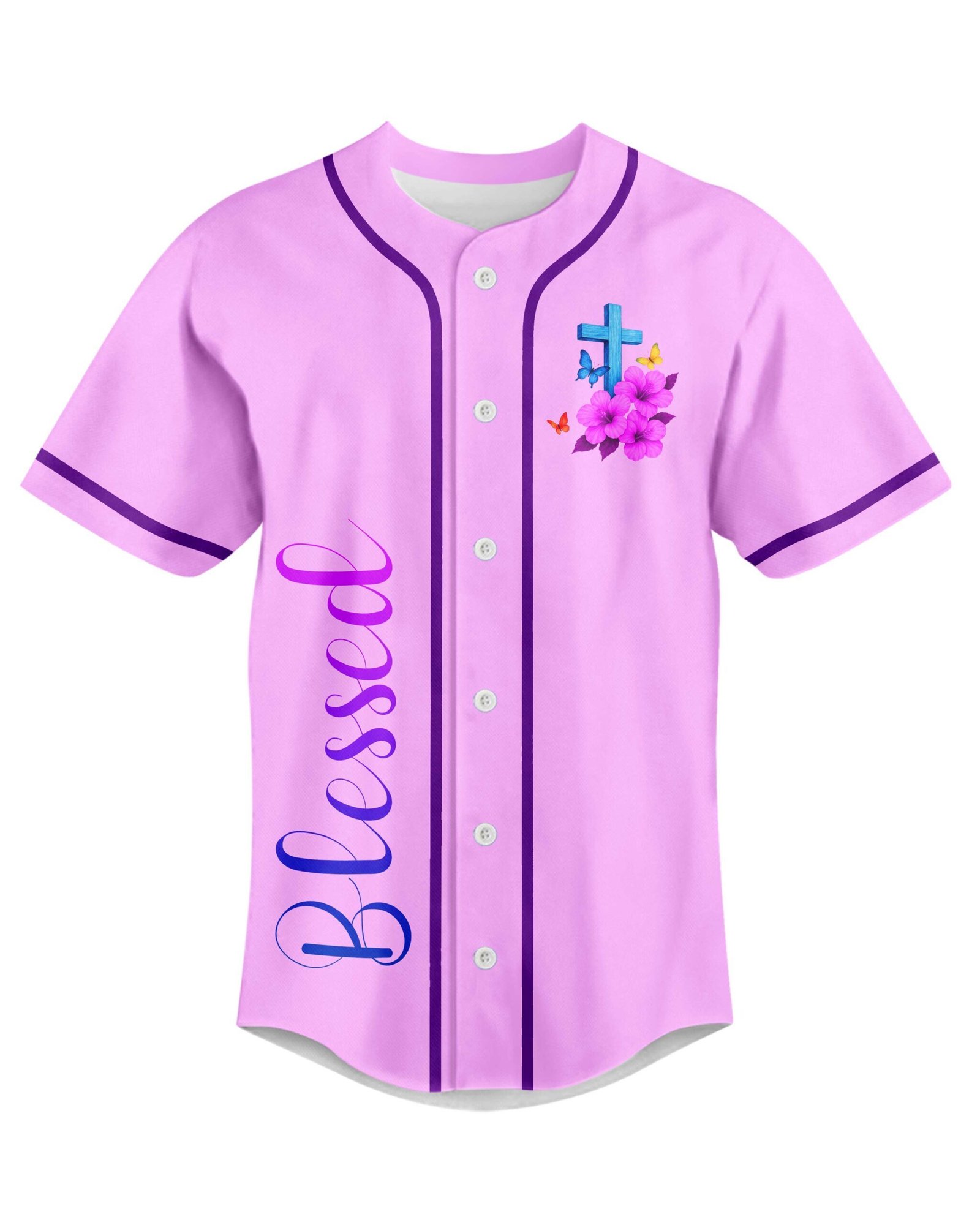 Do not Worry About Tomorrow All Over Print Jersey - Image 5