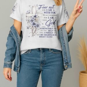 Fear Not For I Am With You Be Not Dismayed For I Am Your God T-Shirt
