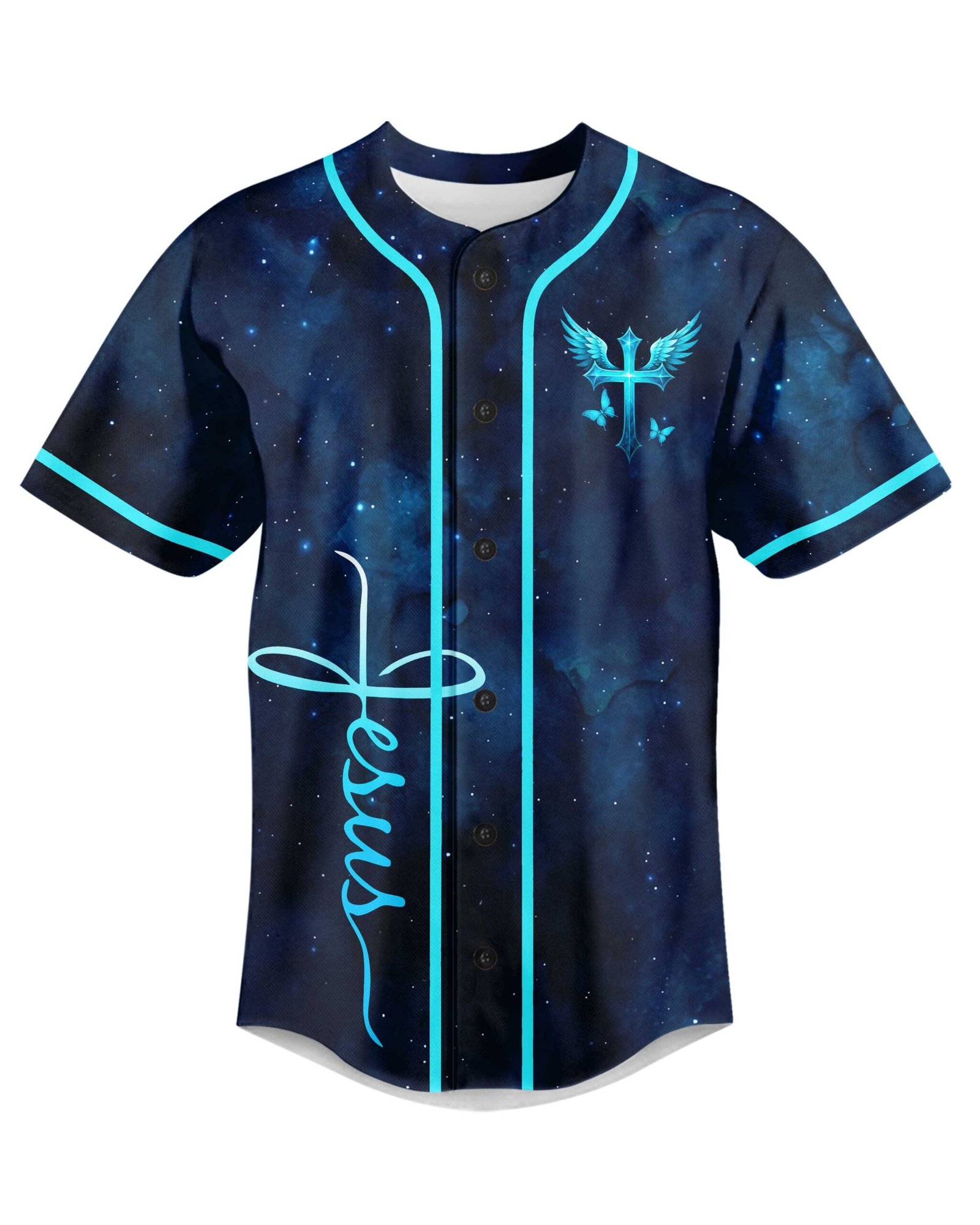 I Believe In God All Over Print Jersey - Image 5