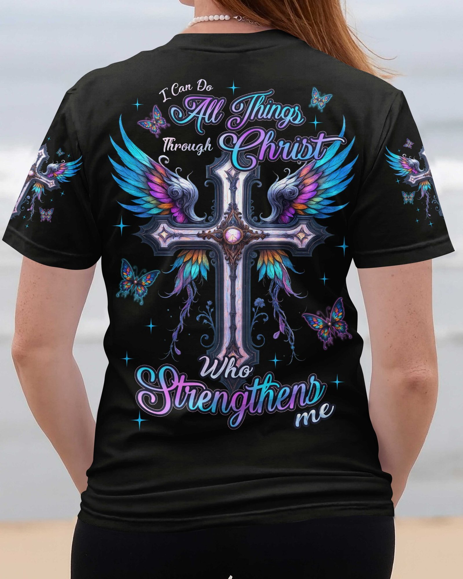 I Can Do All Things Through Christ Who Strengthens Me T-Shirts - Image 12