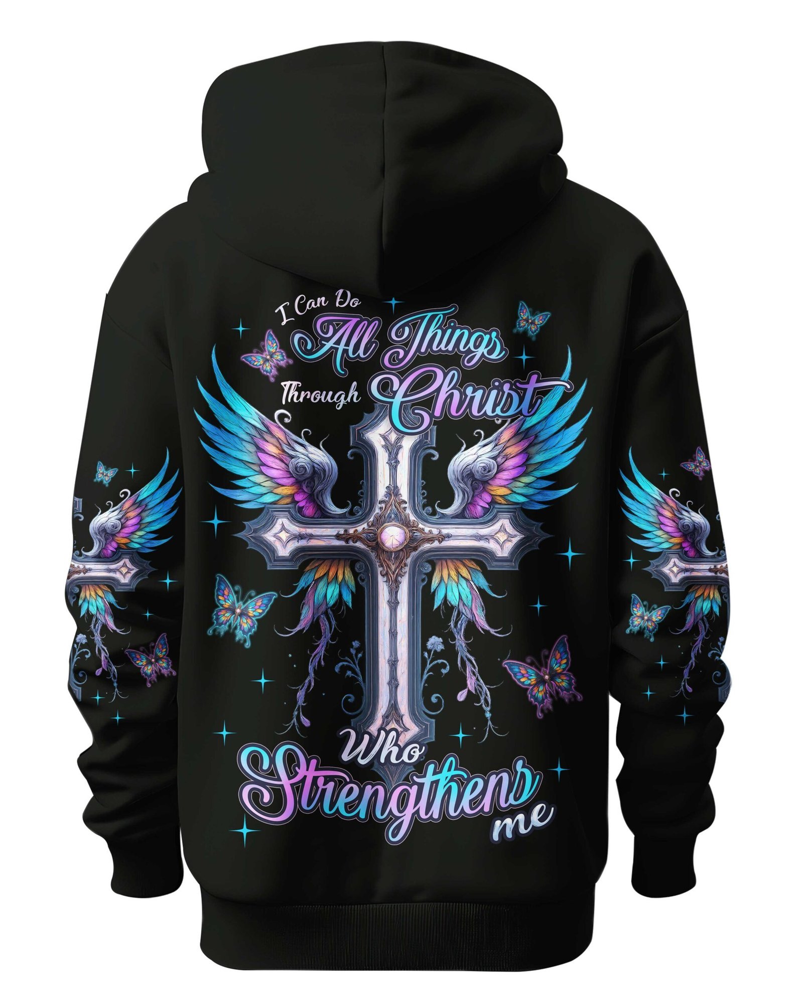 I Can Do All Things Through Christ Who Strengthens Me T-Shirts - Image 6