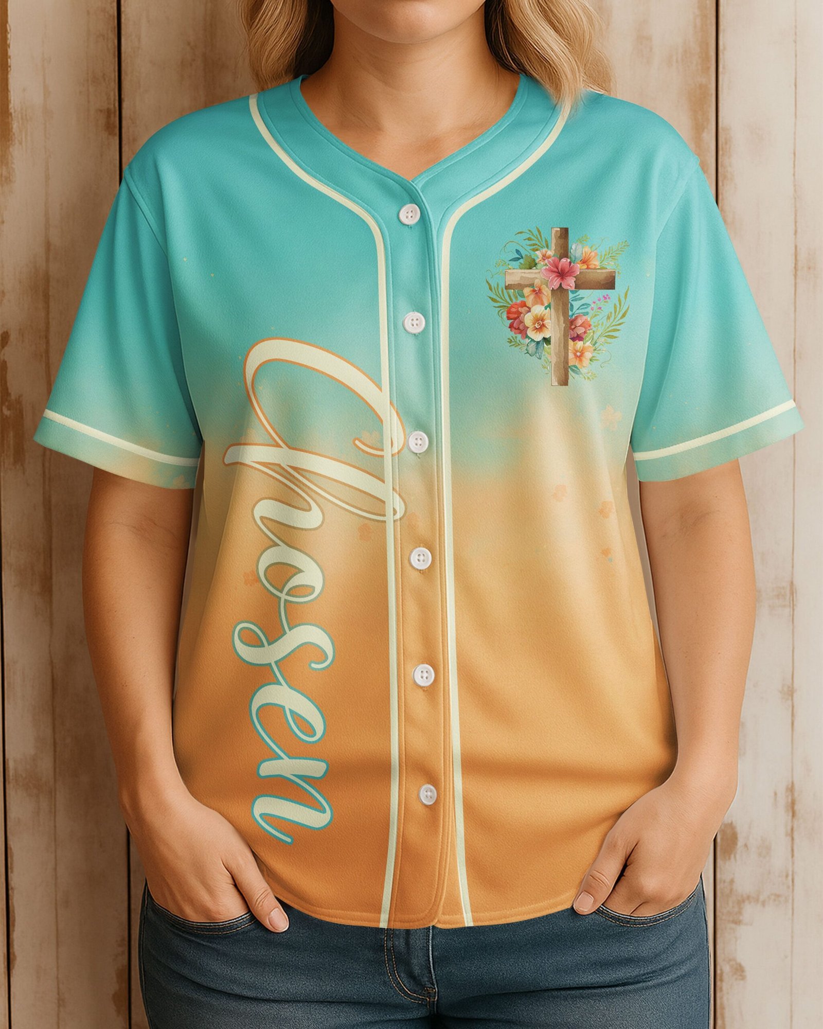 Jesus Take The Wheel All Over Print Jersey
