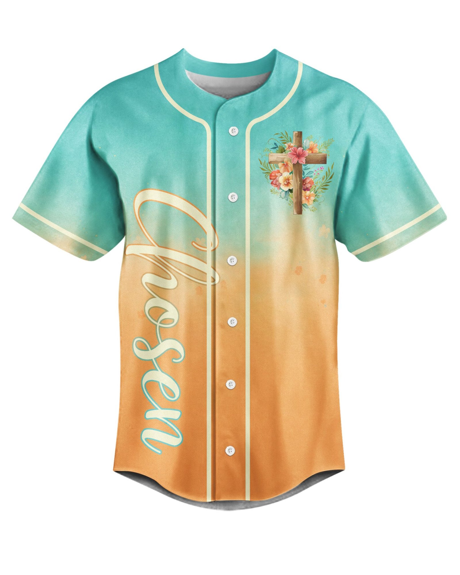 Jesus Take The Wheel All Over Print Jersey - Image 5