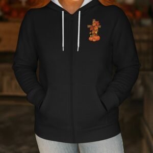 Pumpkins Grow Zip Hoodie
