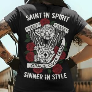 Saint In Spirit Sinner In Style T-Shirt